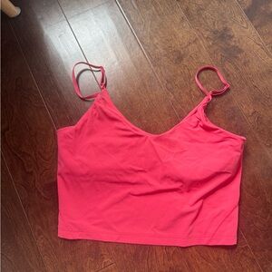 Lululemon Athletica Glaze Pink Cropped Cami